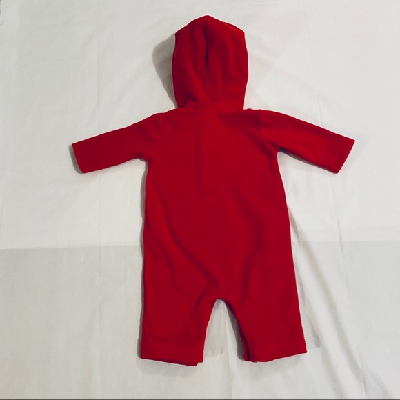 4 For $10.  Carters Baby Fleece Footless  Onesie - Picture 2 of 4